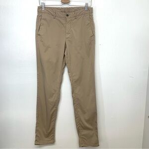 Mossimo Dutti Pants Woman 30 Chinos Slim Fit Pockets Neutral Casual Workwear 31"